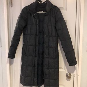 Women’s Size Small North Face Jacket Bluish Gray Charcoal color